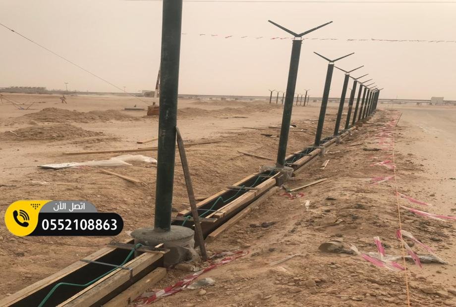 نعمل على تنفيذ وتركيب الشبوك للمزارع والمنشآت والطرقات والشركات